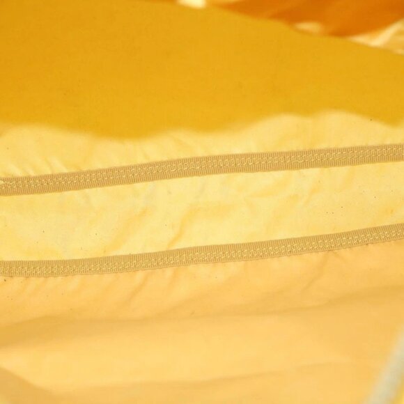 PRADA Tote Bag Nylon Yellow Auth 67978 - Picture 11 of 14